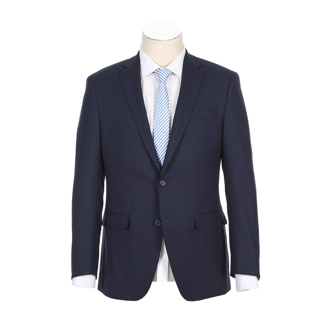 Renoir RHC100-2 Men's Navy Half-Canvas Suit