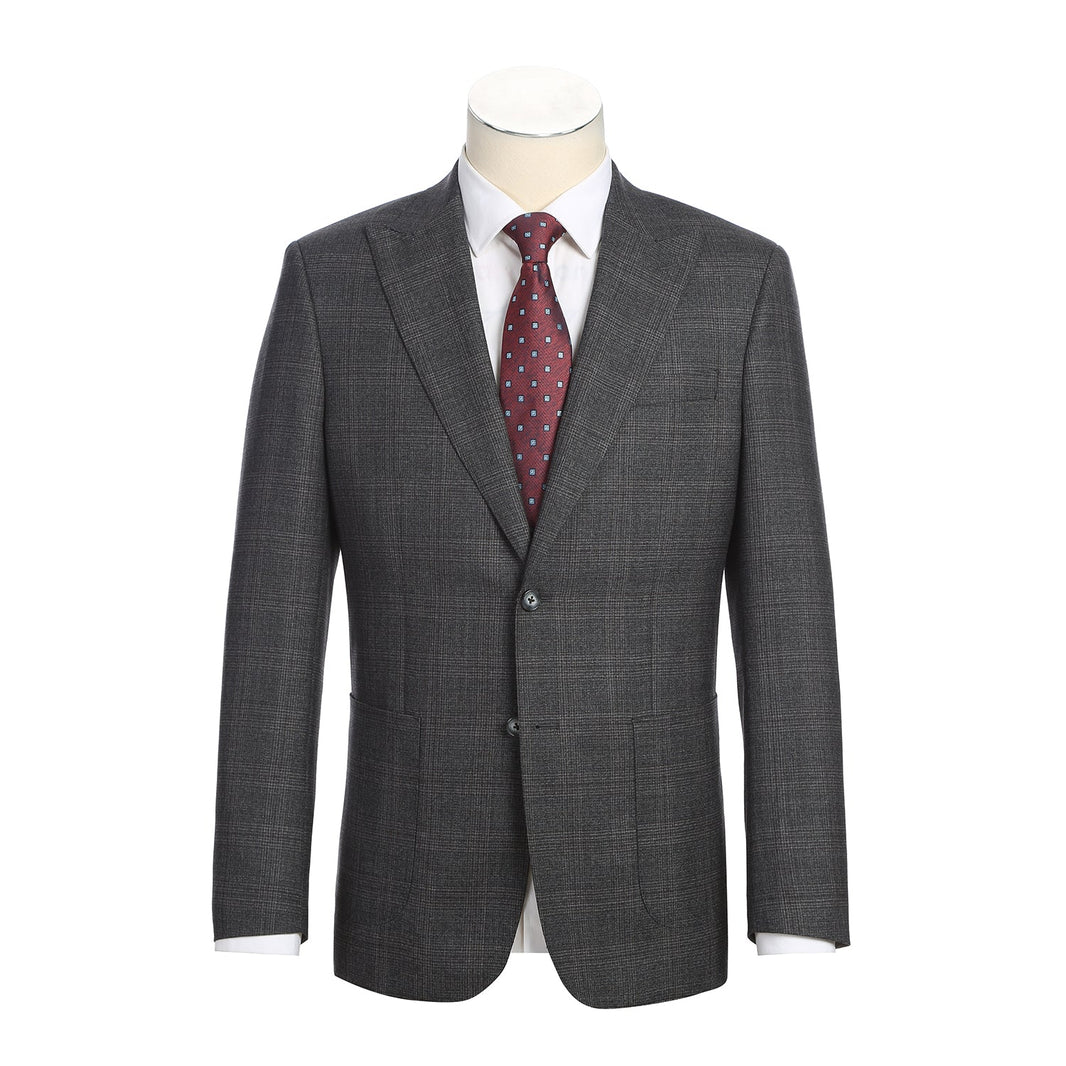 English Laundry Wool Suit | EL12-57-095 Dark Gray