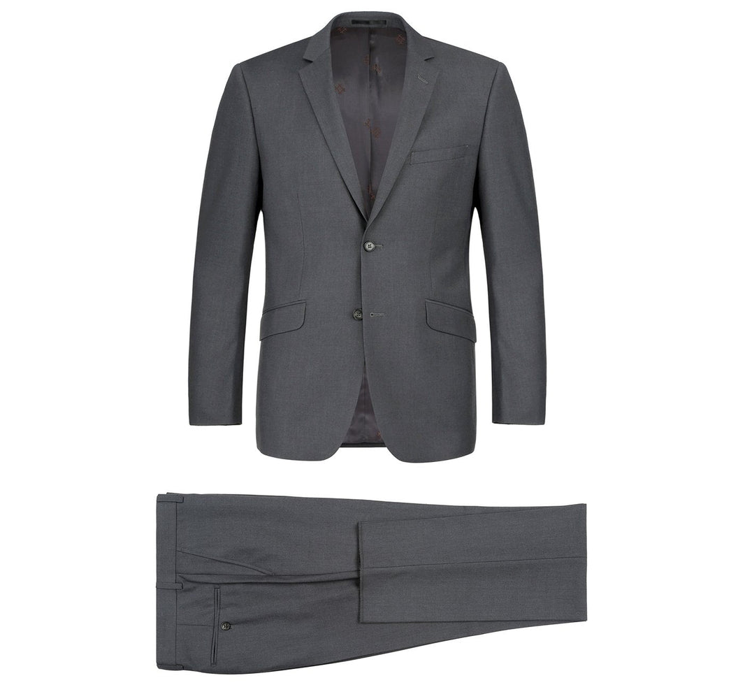 Renoir 201-4 Men's 2-Piece Single Breasted Notch Lapel Suit