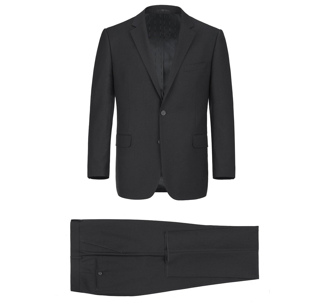 Renoir 201-1 Men's 2-Piece Single Breasted Notch Lapel Suit