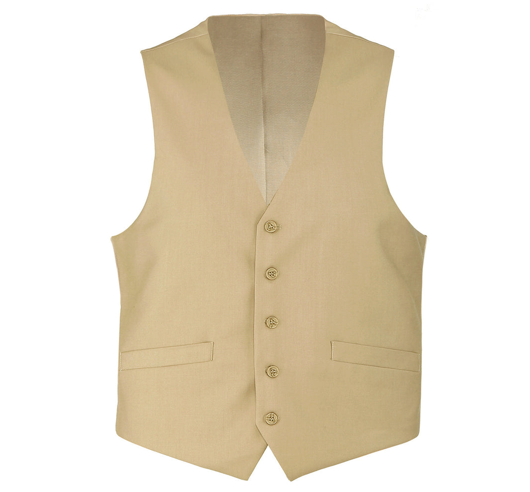 Renoir 508-4 Men's Classic Fit Suit Separate Wool Vest