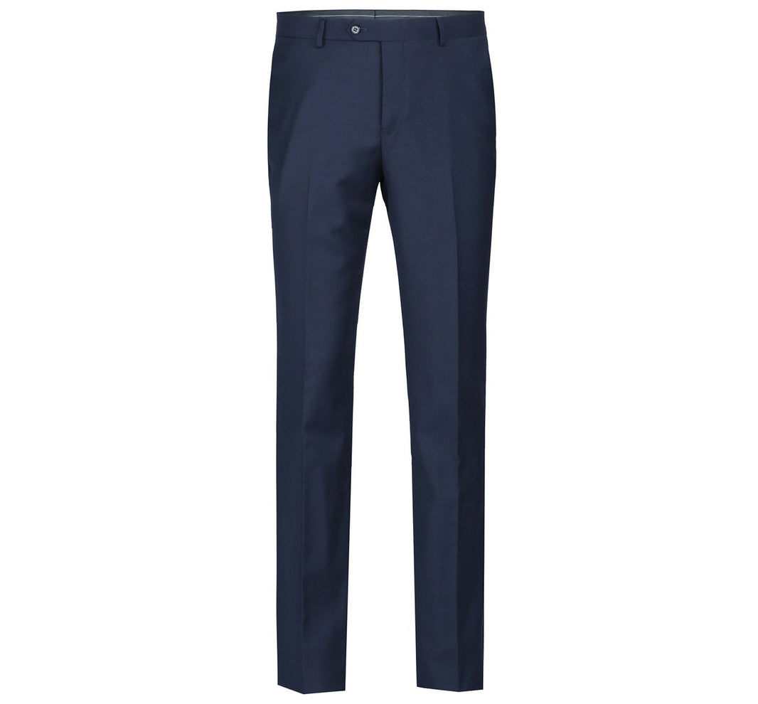 Renoir 508-19 Men's Regular Fit Flat Front Wool Suit Pant
