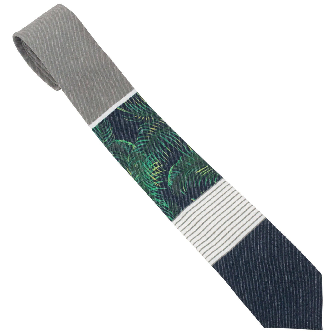 Palm Frond-liness Men's Bombora Tie Formal tie from Kator Shop Logan — refined Utah design for galas, ceremonies, and special occasions.