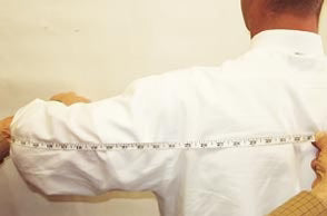 sleeve measuring for tailoring, adjustments and alterations to custom suits