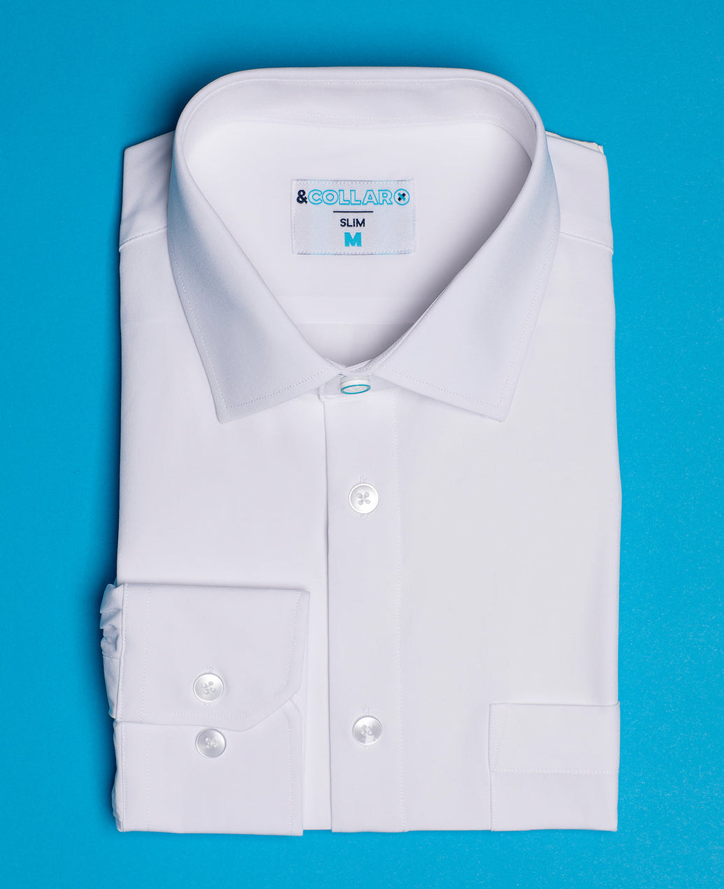 &Collar Range Long Sleeve Dress Shirt