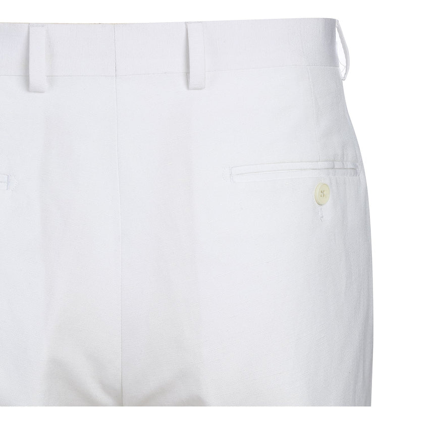 Renoir 611-2 Men's New Slim Fit Checked Linen Suits