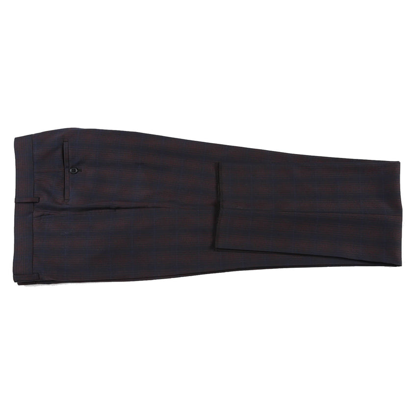 Renoir 82-56-410EL Coffee with Red Check Suit