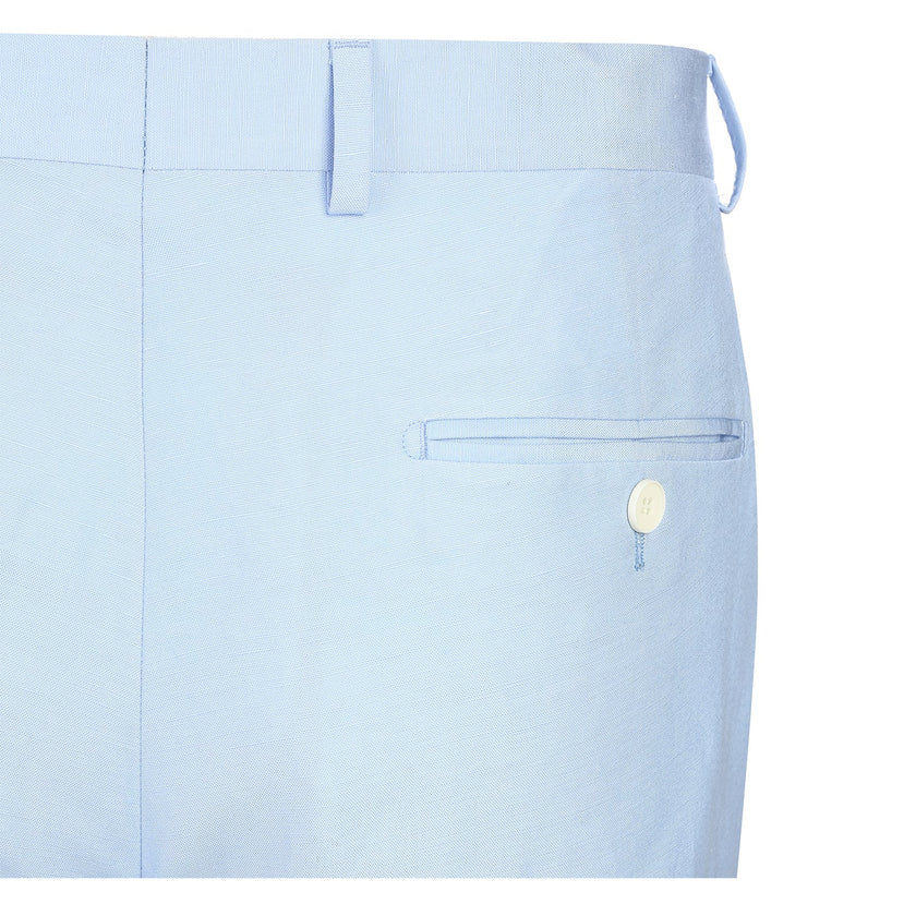 Renoir 611-5 Men's New Slim Fit Checked Linen Suits