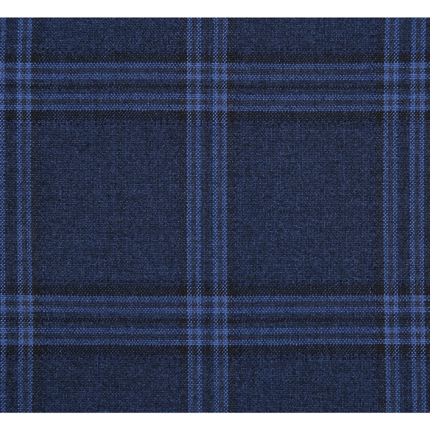 Renoir 293-22 Men's Slim Fit Checked Suits