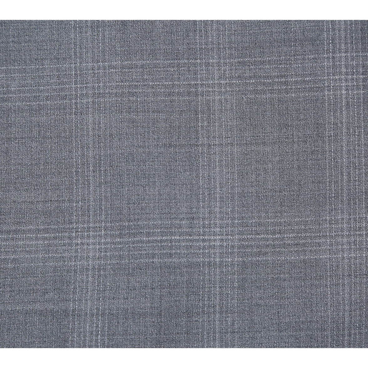 Renoir EL72-62-092 Light Gray Window Pane Check Wool Suit