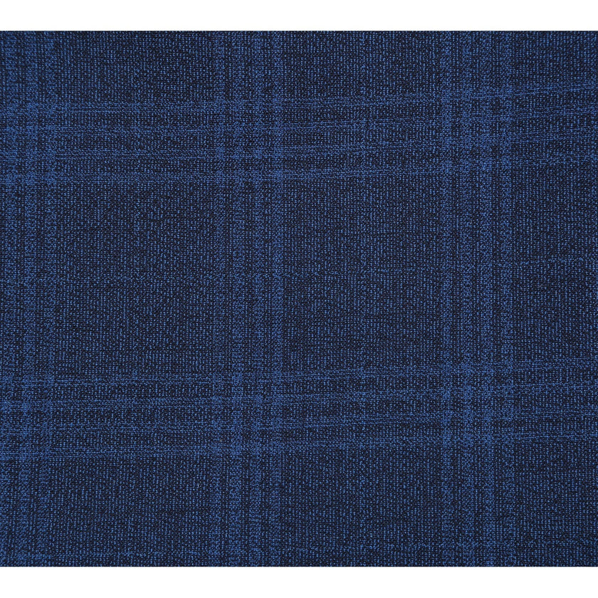 Renoir EL72-50-412 Airforce Blue Plaid Wool Suit