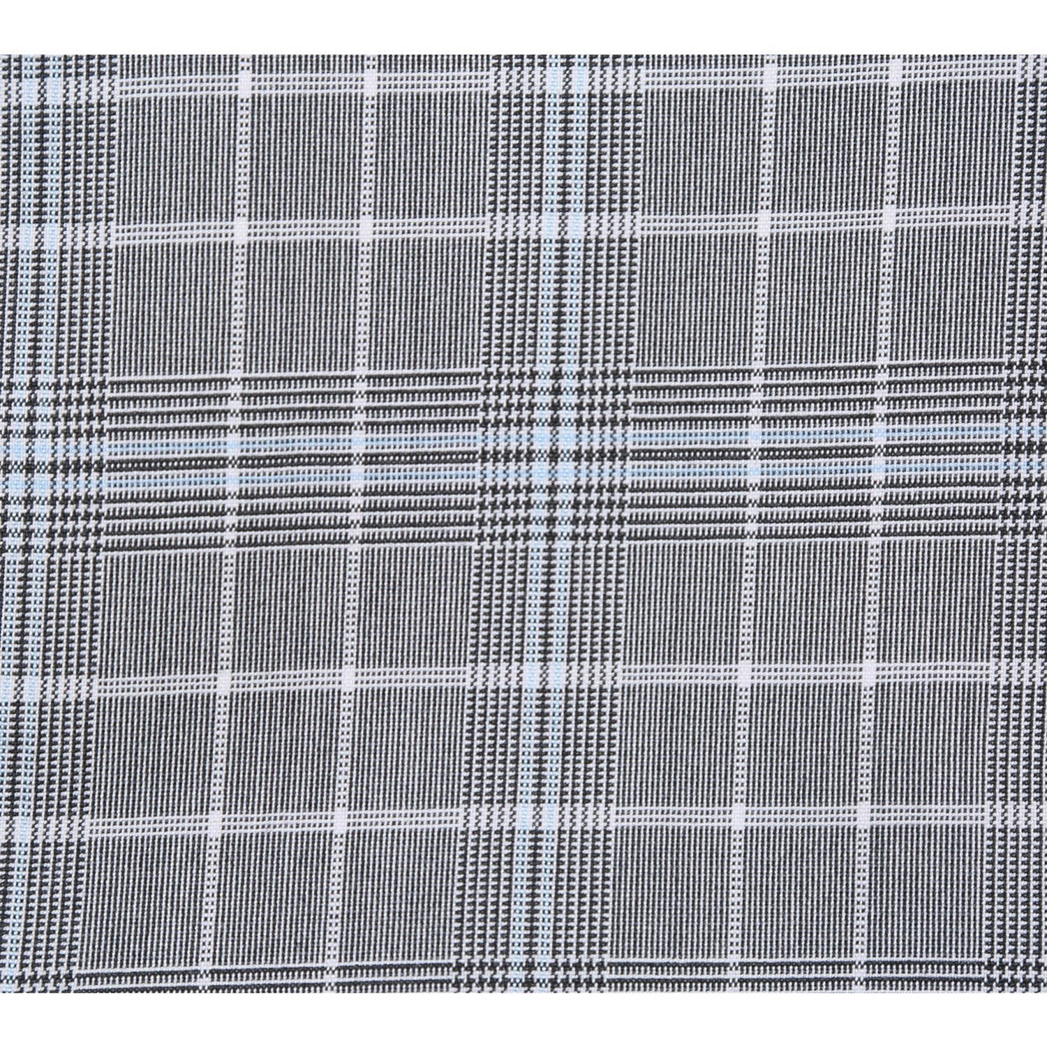 Renoir 82-60-092EL White Smoke Plaid Suit