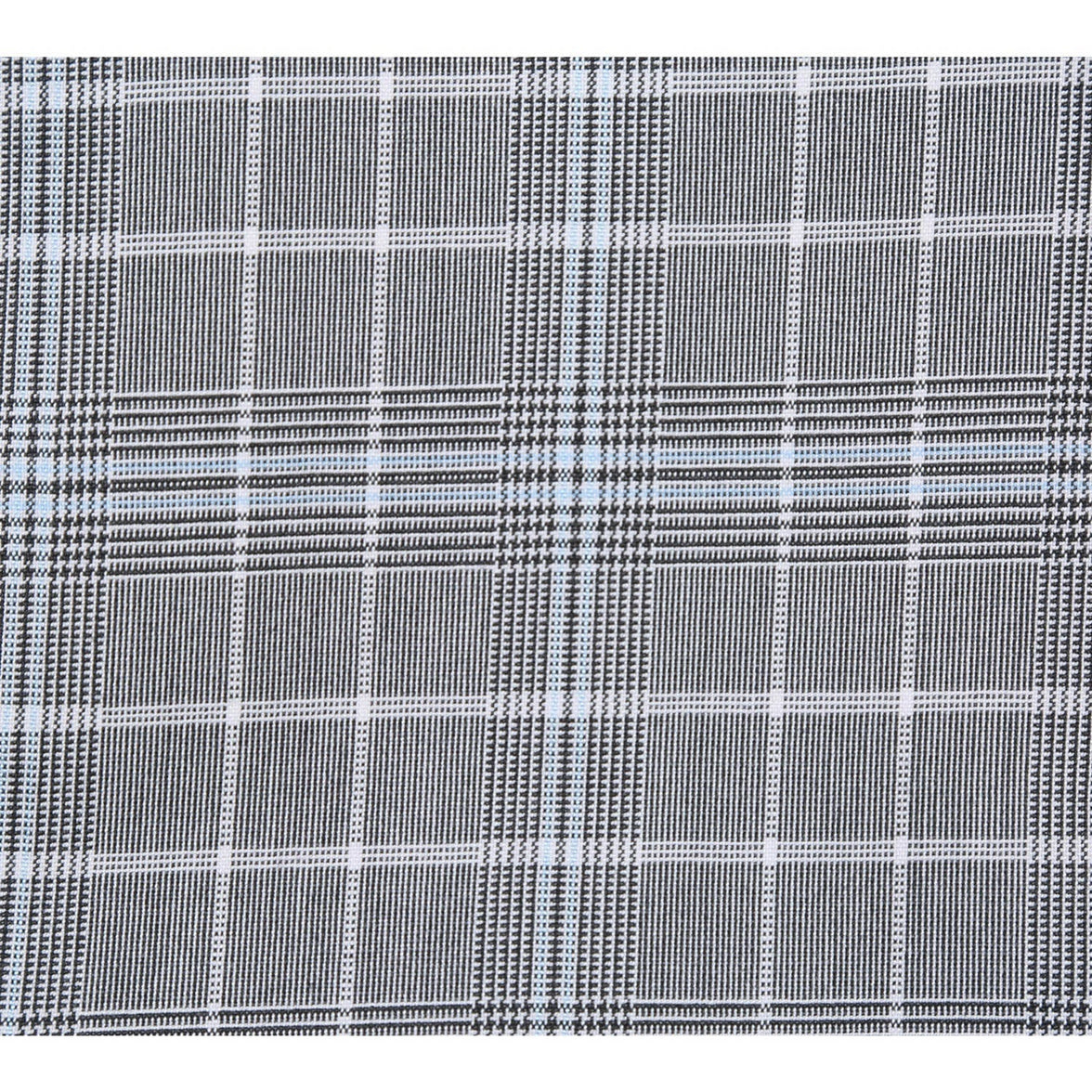 Renoir 82-60-092EL White Smoke Plaid Suit