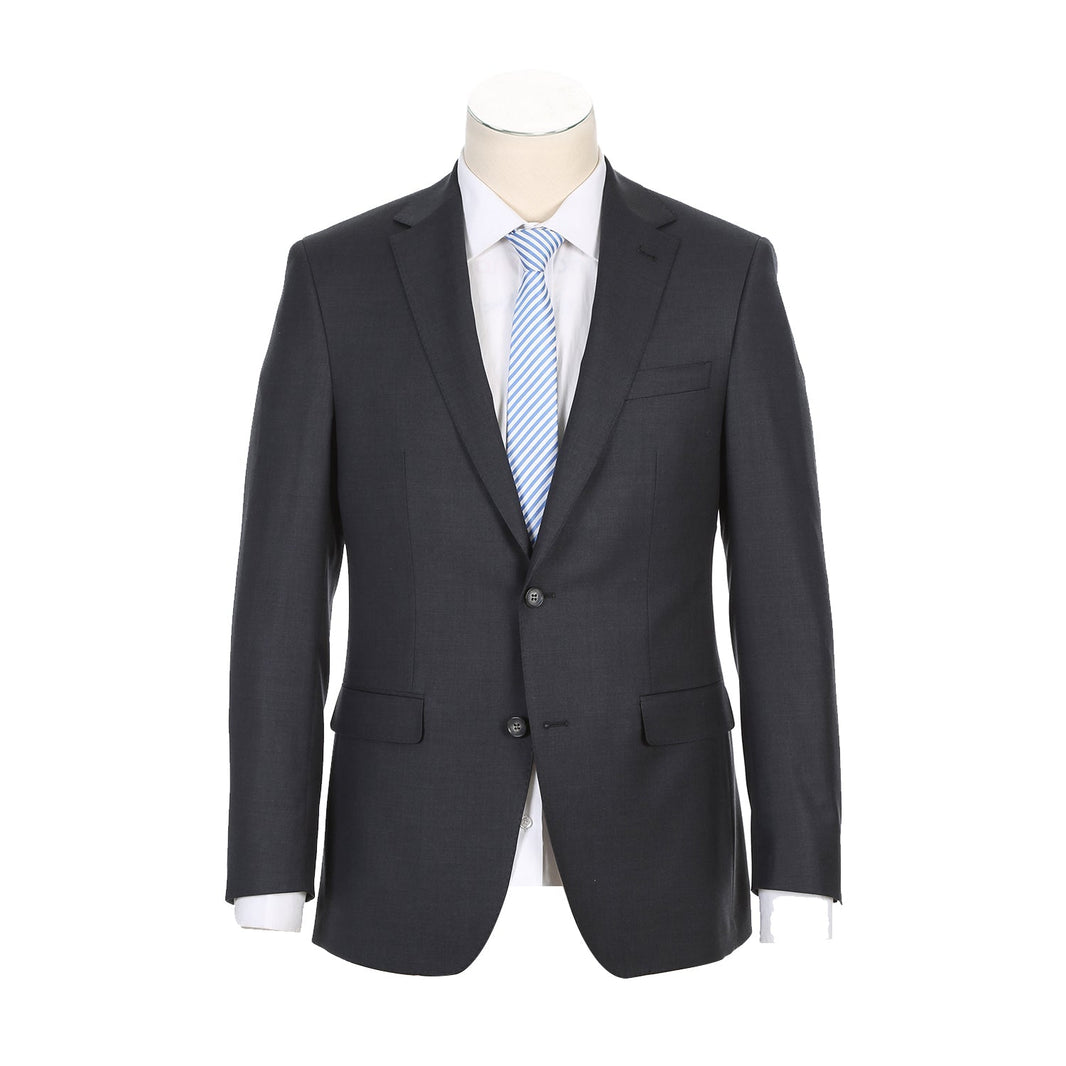 Renoir RHC100-3 Men's Charcoal Half-Canvas Suit