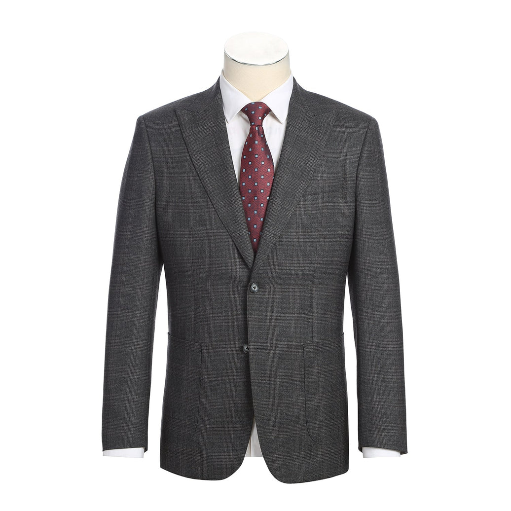 English Laundry Wool Suit | EL12-57-095 Dark Gray