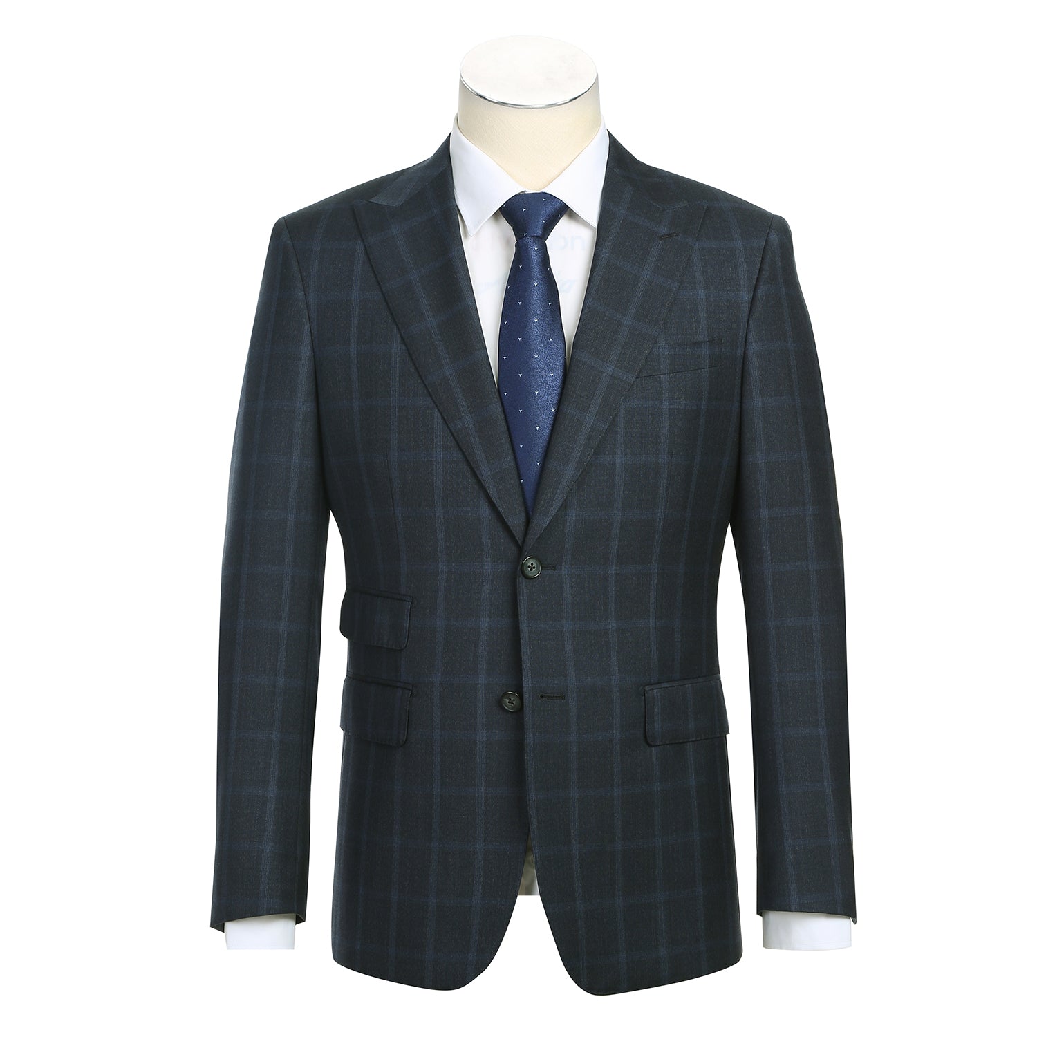 English Laundry Wool Suit | EL92-51-093 Dark Gray