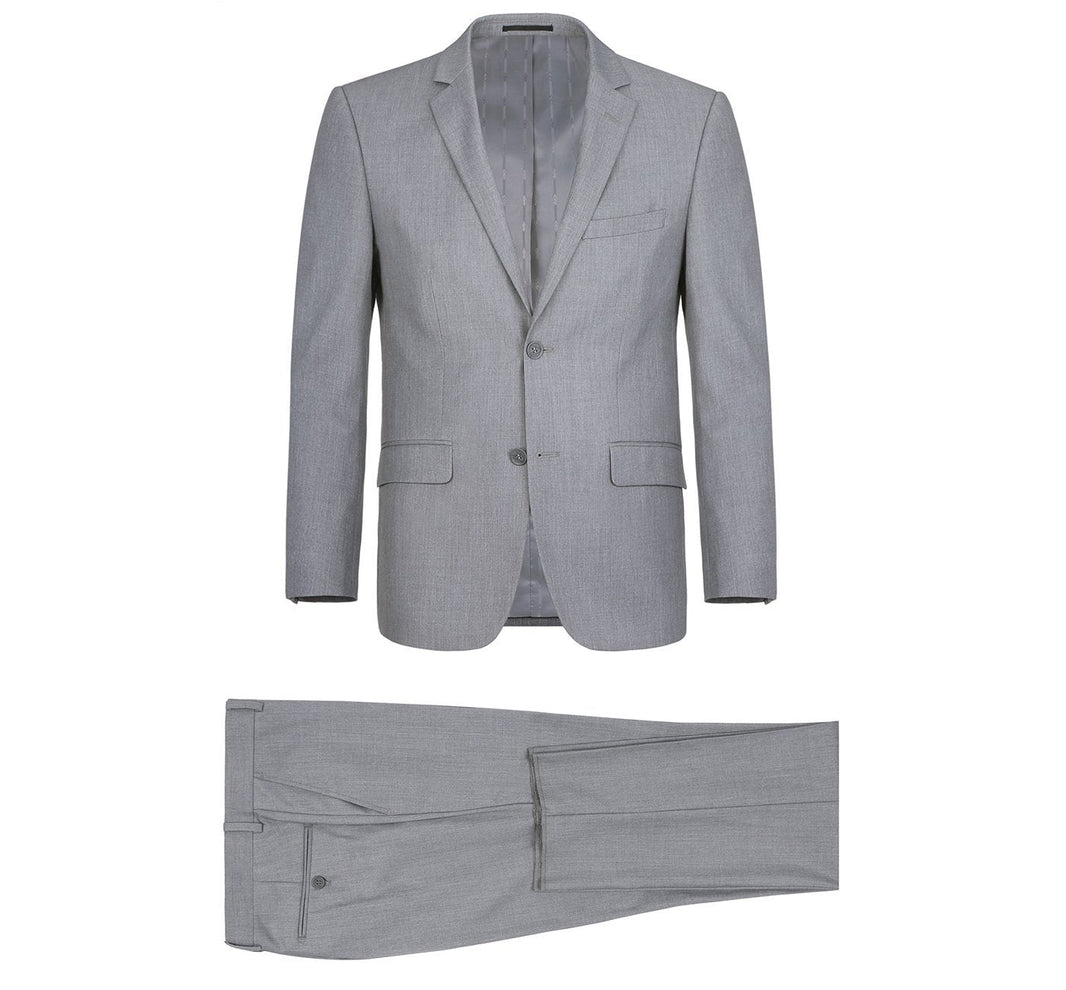 Renoir 202-2 Men's 2-Piece Single Breasted Notch Lapel Suit