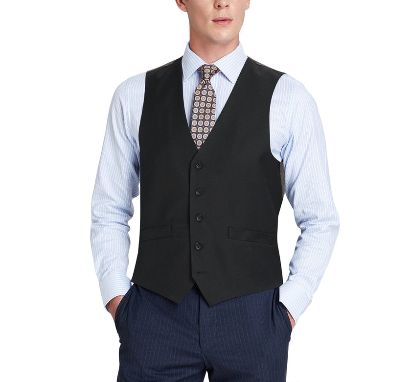 Renoir 508-1 Men's Classic Fit Suit Separate Wool Vest
