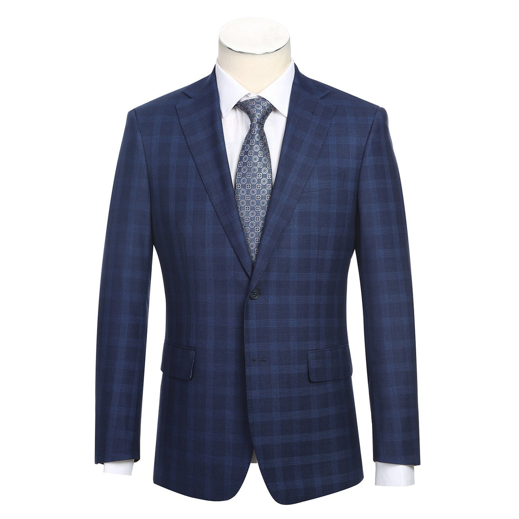 Renoir 92-53-410EL Navy Check Suit