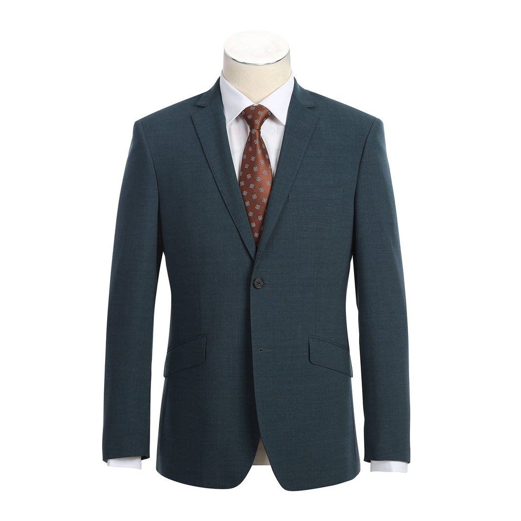 Renoir 566-5 Men's Slim Fit Wool Suits