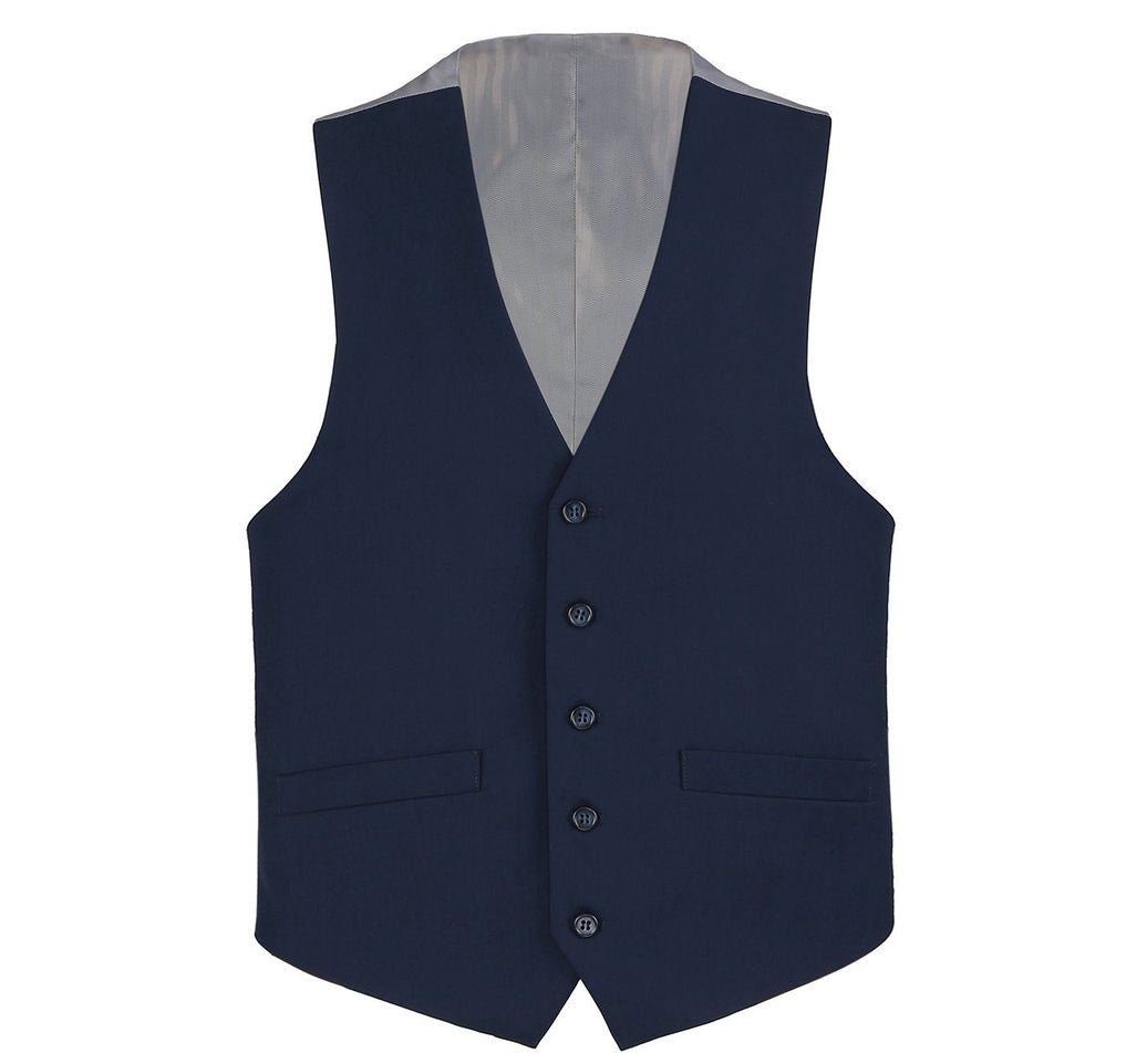 Renoir 201-19 Men's Classic Fit Suit Separate Vest