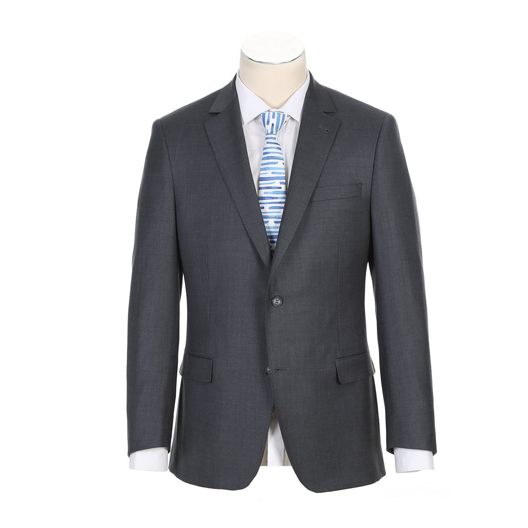 Renoir RHC100-4 Men's Gray Half-Canvas Suit