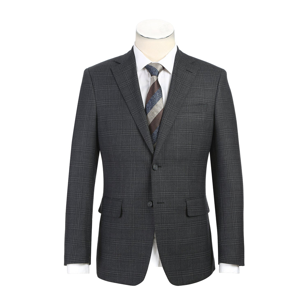 English Laundry Wool Suit | EL12-58-095 Dark Gray