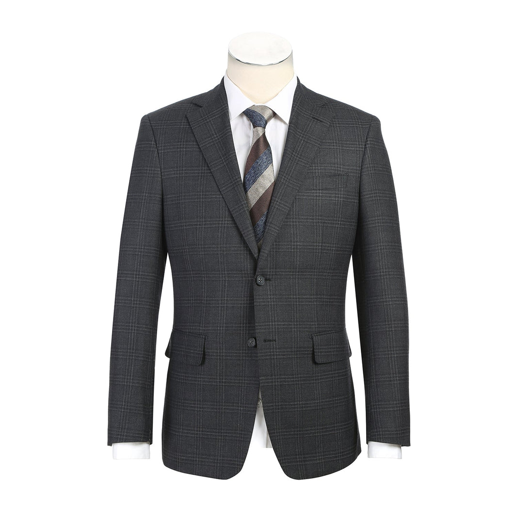 English Laundry Wool Suit | EL12-58-095 Dark Gray