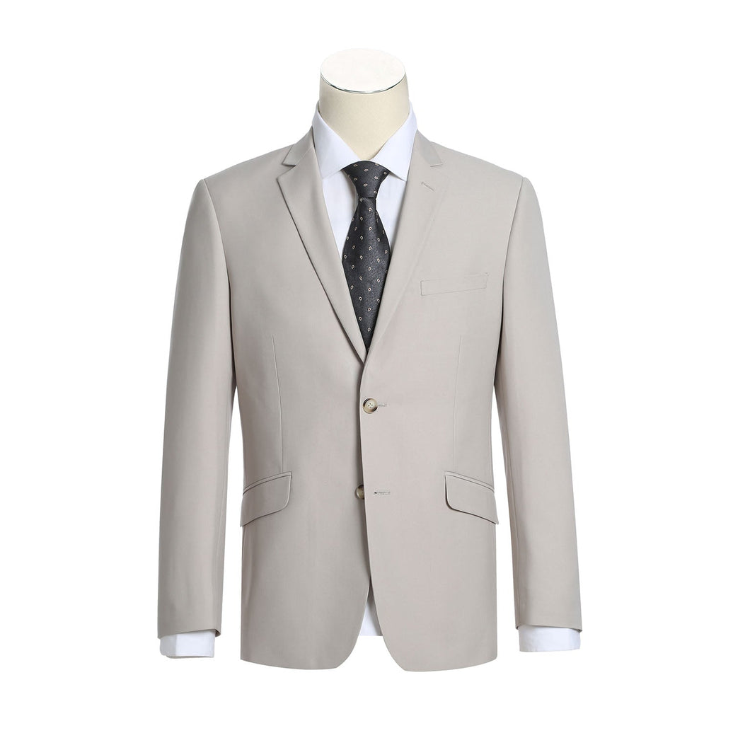 Renoir 201-84 Men's 2-Piece Single Breasted Notch Lapel Suit