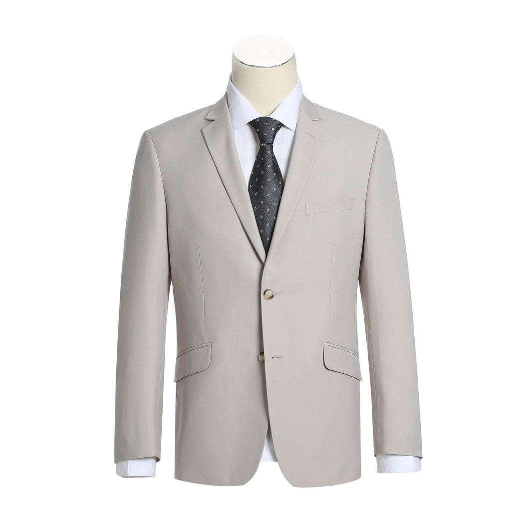 Renoir 201-84 Men's 2-Piece Single Breasted Notch Lapel Suit