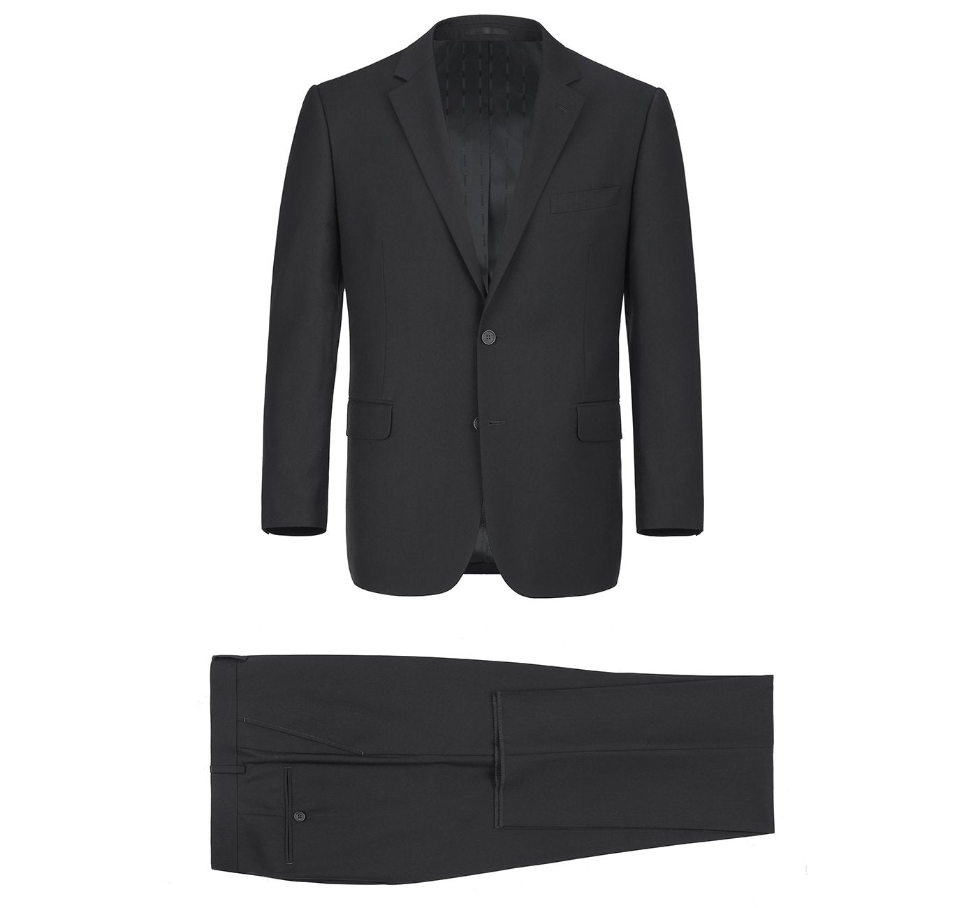Renoir 201-1 Men's 2-Piece Single Breasted Notch Lapel Suit