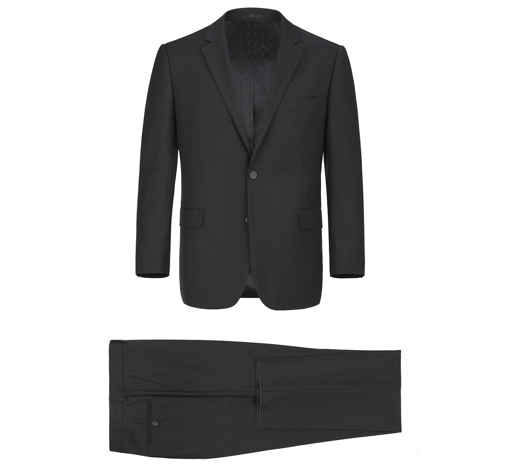 Renoir 201-1 Men's 2-Piece Single Breasted Notch Lapel Suit