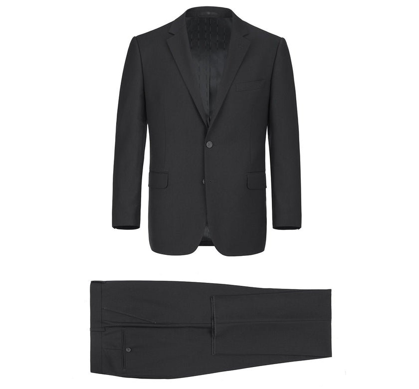 Renoir 201-1 Men's 2-Piece Single Breasted Notch Lapel Suit