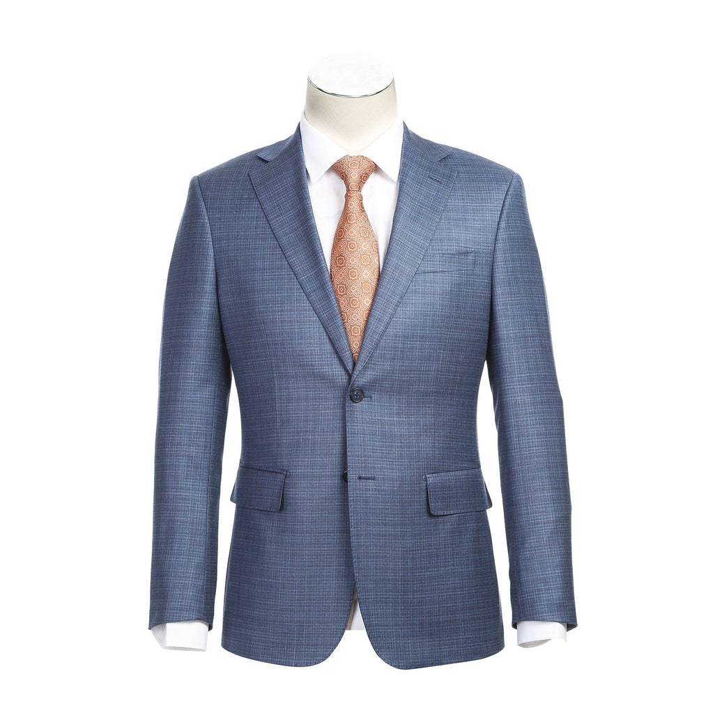 Renoir EL82-60-402 Pale Blue Wool Suit