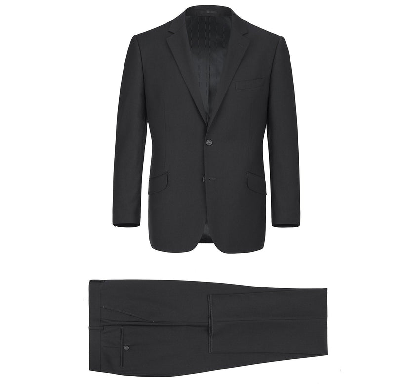 Renoir 201-1 Men's 2-Piece Single Breasted Notch Lapel Suit