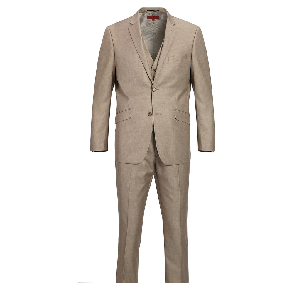 Renoir 202-3 Men's 2-Piece Single Breasted Notch Lapel Suit