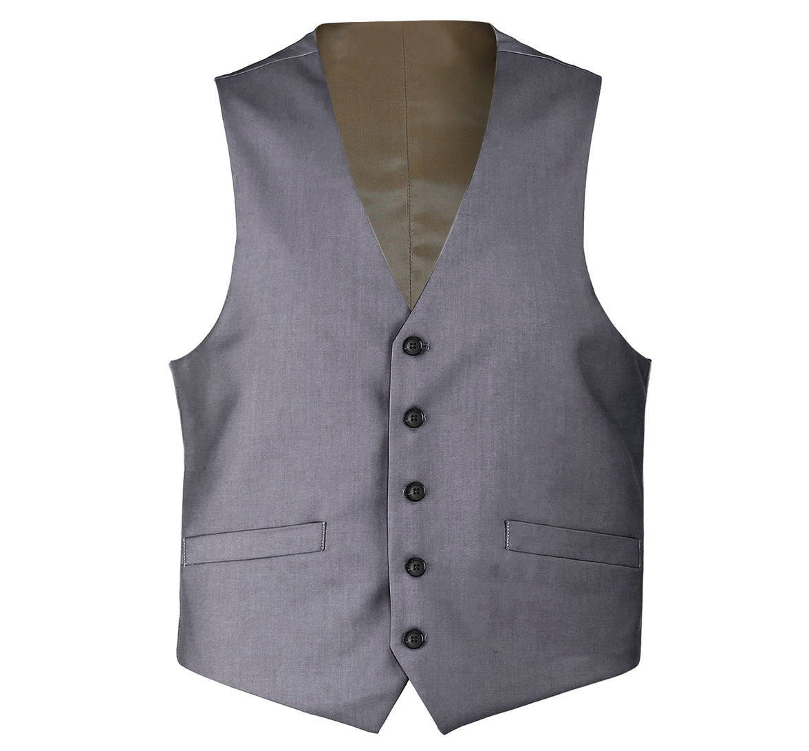 Renoir 508-3 Men's Classic Fit Suit Separate Wool Vest