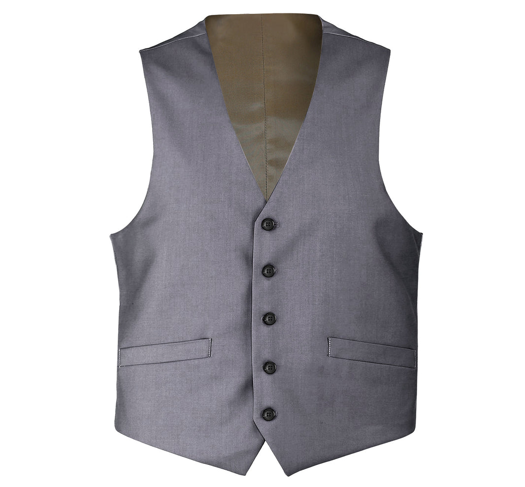 Renoir 508-3 Men's Classic Fit Suit Separate Wool Vest