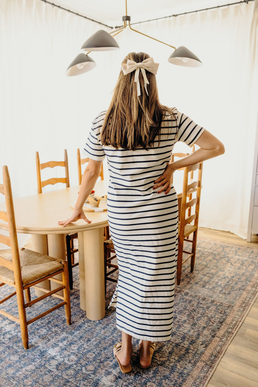 THE JETT IN NAVY STRIPED