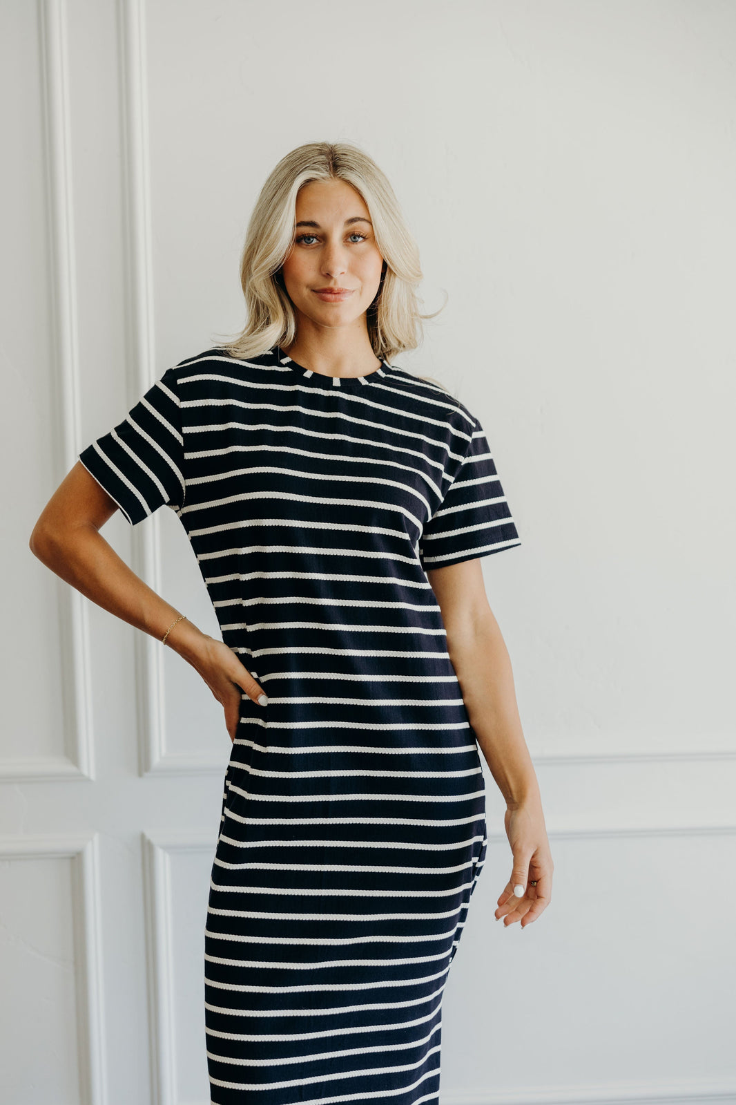 THE JETT IN IVORY STRIPED