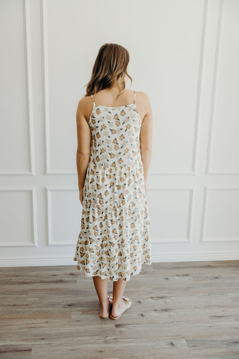 THE COLLYNS IN WALNUT FLORAL