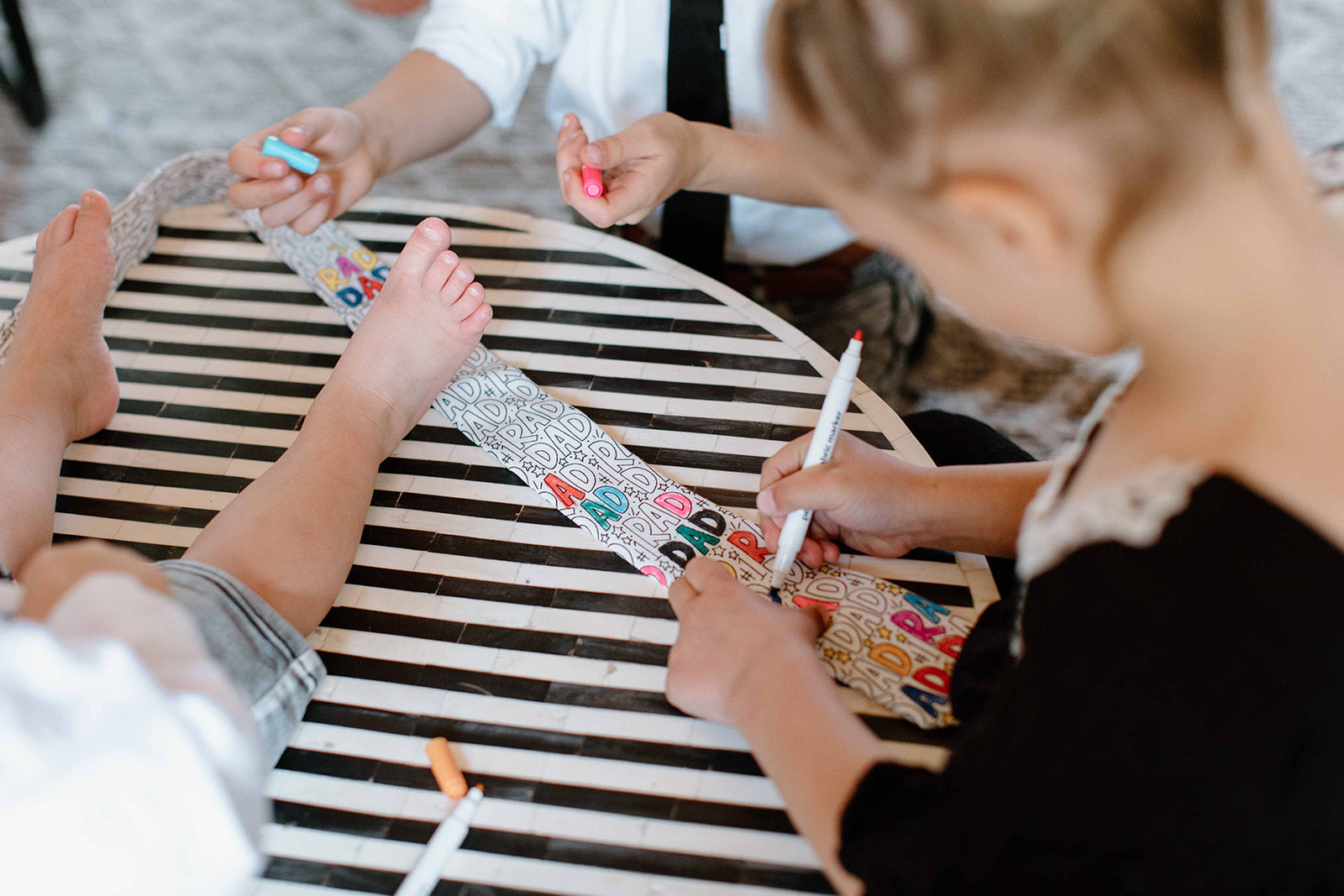Rad & Happy Father's Day Tie - Rad Dad - Blank Men's Tie