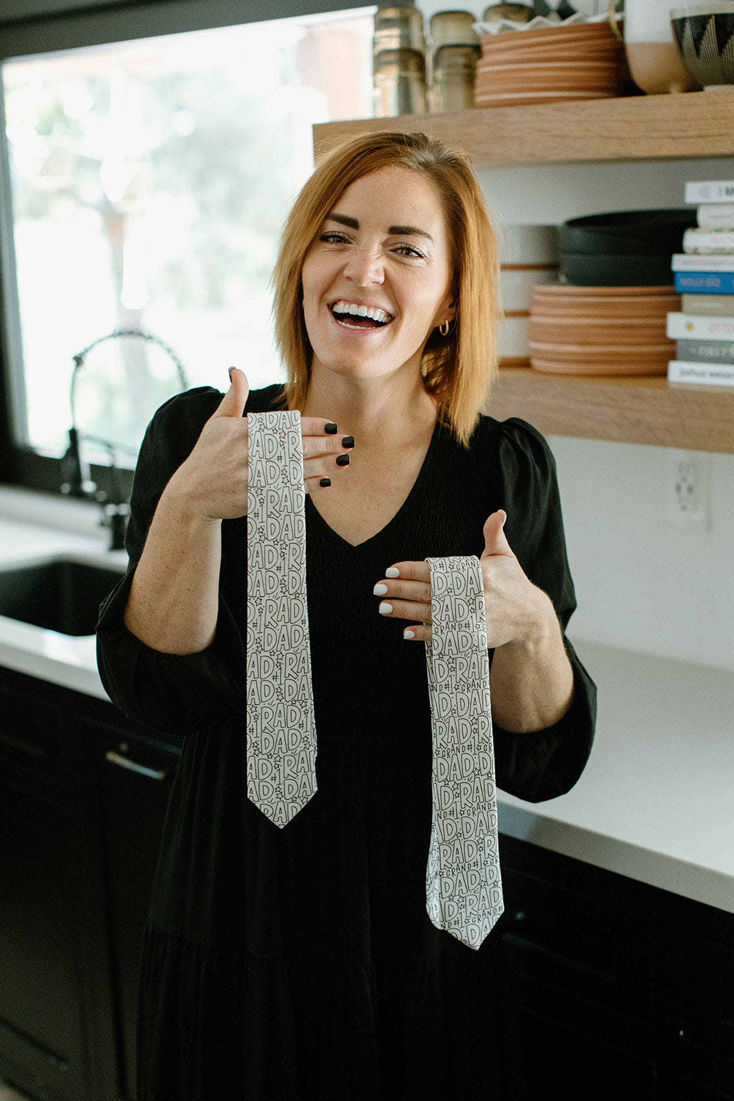 Rad & Happy Father's Day Tie - Rad Dad - Blank Men's Tie