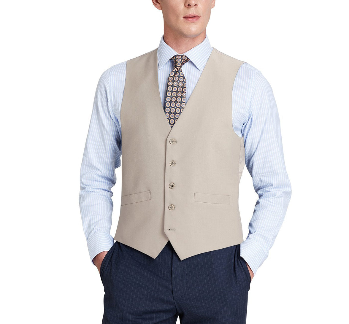 Renoir 201-3 Men's Classic Fit Suit Separate Vest