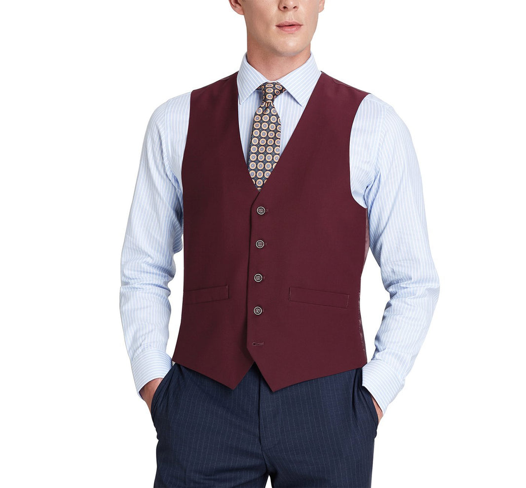 Renoir 201-8 Men's Classic Fit Suit Separate Vest