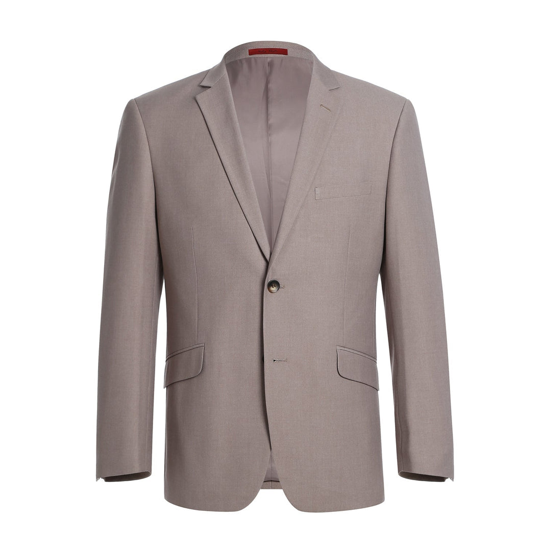 Renoir 201-103 Men's 2-Piece Slim Fit Single Breasted Notch Lapel Suit