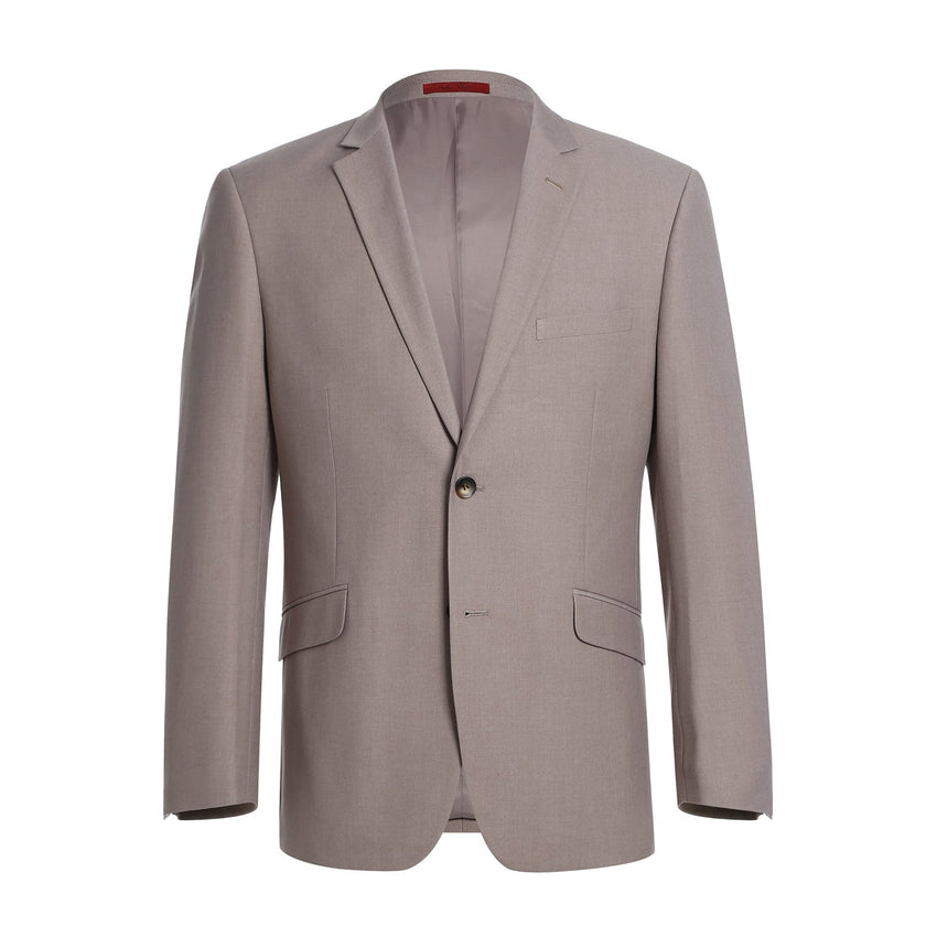 Renoir 201-103 Men's 2-Piece Slim Fit Single Breasted Notch Lapel Suit