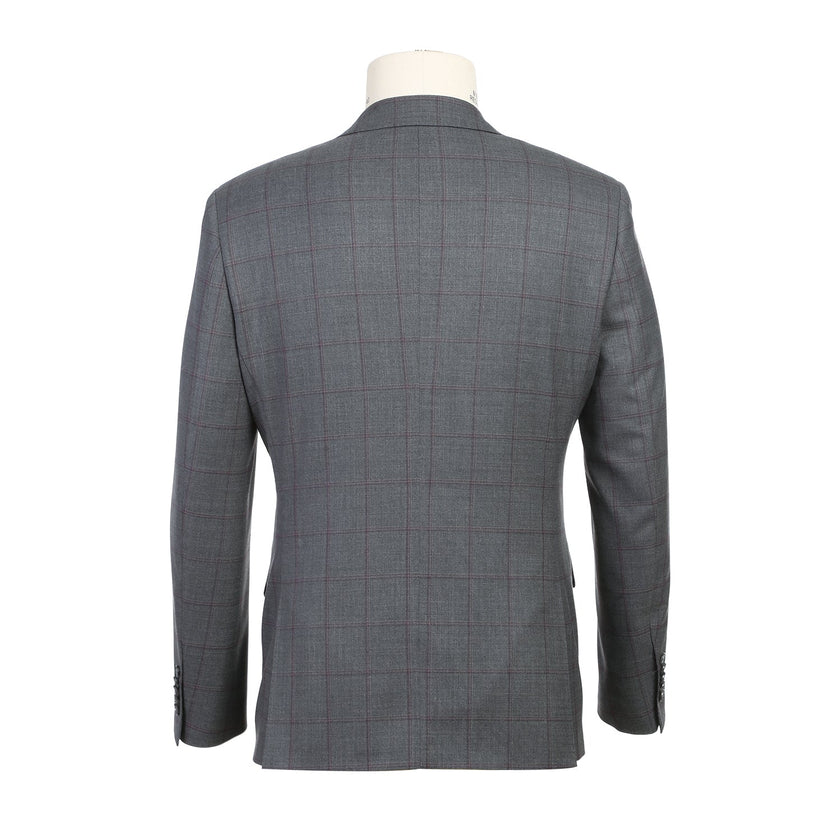 Renoir EL82-61-092 Gray Brown Wool Suit