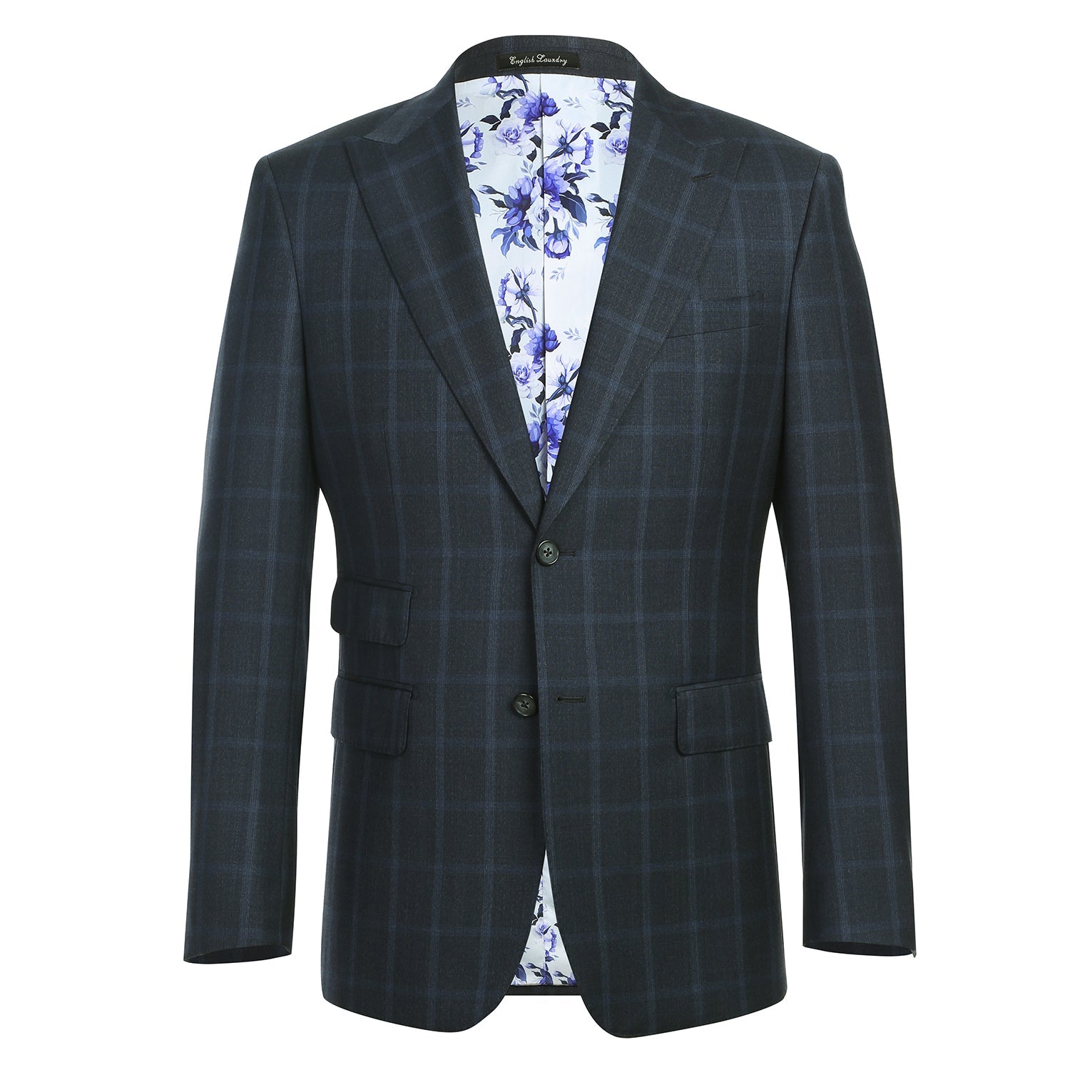English Laundry Wool Suit | EL92-51-093 Dark Gray