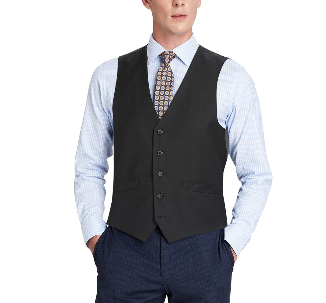 Renoir 201-1 Men's Classic Fit Suit Separate Vest